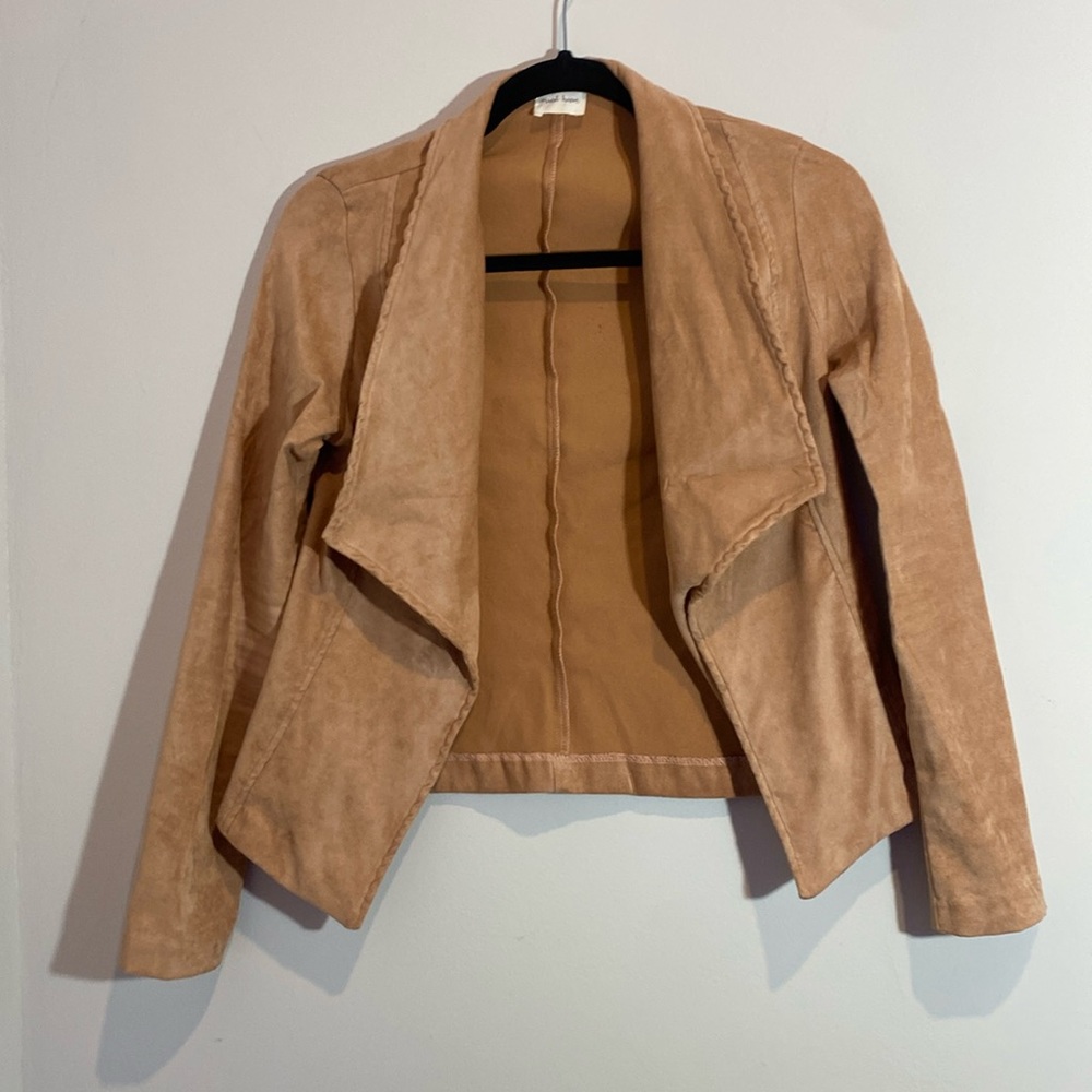 Tan Suede Blazer